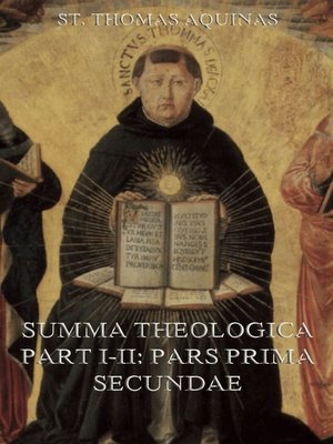 cover image of Summa Theologica Part I ("Prima Pars")